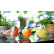 Pluchen vogels met originele tjilpgeluiden