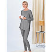 Cornelie Weiss lang shirt of sweatpants