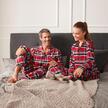 Cyberjammies flanellen pyjama, rood/zwart