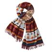 Handgebreide sjaal van alpacawol     