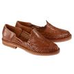 Cano gevlochten Huarache-schoenen, cognac