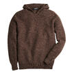 Junghans 1954 hoody van kasjmier in piqué-breisel