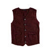 Junghans 1954 mouwloos vest in milanobreisel