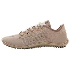 goud Barfuß-leguano Sneaker in beige, zijaanzicht.