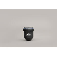 Navullbare waterfilterpatroon in zwart