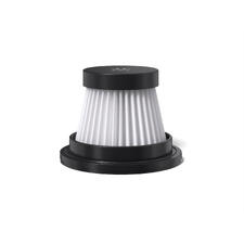 HEPA-filter in set van drie op een witte achtergrond.