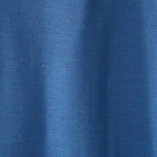 blauw Pima-cotton melange polo-stof in blauw, textuele structuur.
