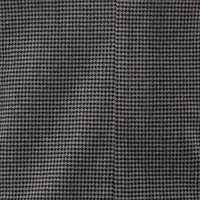 zwart/lichtgrijs Gestructureerde houndstooth stof van de fluwelen blazer.