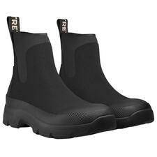 zwart Zwarte Tretorn neopreen Chelsea-boots met elastische inzet.