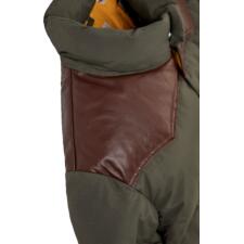 Schott NYC rangerjack Close-up van de kraag van de Schott NYC Ranger-jack.