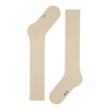 dames, kniekousen, beige FALKE ClimaWool kniekousen in beige, paar bestaande uit een linker en een rechter kous