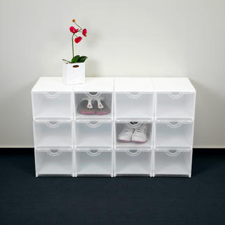 Geniale vouwboxen Met enkele handgrepen: schoenen- of voorraadkast, ladeblok, badkamerkast, ...
