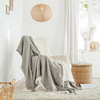 Mousselinen deken Vederlicht, zacht en volumineus: de mousselinen deken met merkbaar extra comfort.