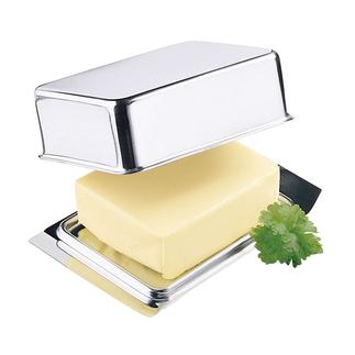 Rvs botervloot Deze RVS botervloot past precies in het botervak van uw koelkast.