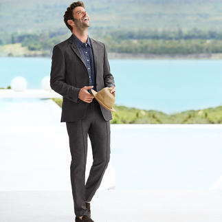 Karl Lagerfeld Holiday-­ Suit-colbert of -broek Hoog comfort, verzorgde look. Licht zomers pak van Karl Lagerfeld.