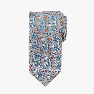 Kleurige Ascot Liberty™ stropdas met bloemmotief.