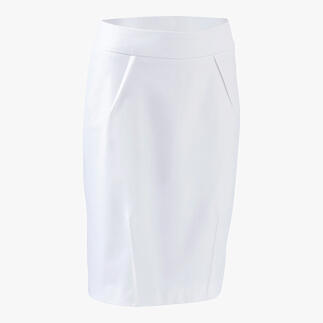 Seductive Basic zomerrok in het grijs, vooraanzicht