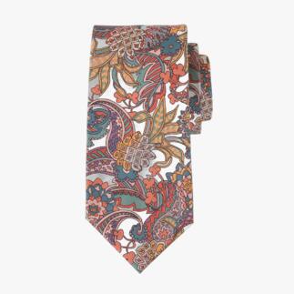 Ascot Liberty™ stropdas met kleurrijke paisleyprint in verschillende kleuren