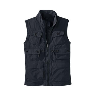 Vest met 10 zakken Met 10 handige zakken, beschermt tegen schadelijke UV-straling.
