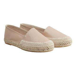 Beige leren espadrilles van Macarena, maat 36.