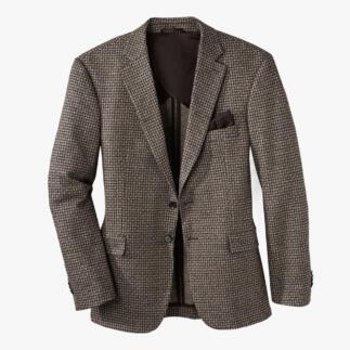 Wollen zijde jersey blazer, frontaal gepresenteerd