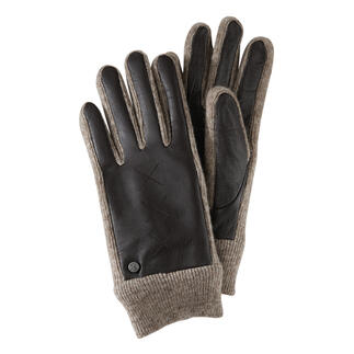 Pearlwood smart-casual handschoenen Elastische gebreide inzetstukken maken deze handschoenen van fijn leer zo heerlijk soepel.