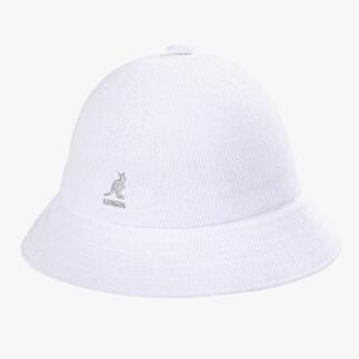 Witte Kangol Bucket Hat met brede rand