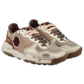 Satorisan duurzame sneakers in neutrale kleuren in het vooraanzicht