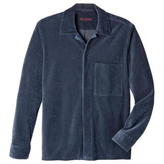 Corduroy overhemd van jersey Zacht, warm en nu ook comfortabel elastisch. Klassiek corduroy overhemd van kostbare jersey.
