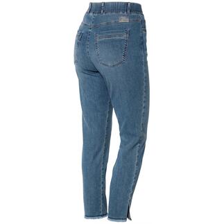 Achteraanzicht van RAPHAELA BY BRAX slip-on jeans, elastische taille