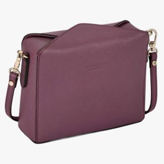 Lila Pourchet Paris Boxy-Bag in een halve zijaanzicht.