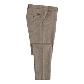 Holly Hahnentritt zomer chino in beige met achterzak.