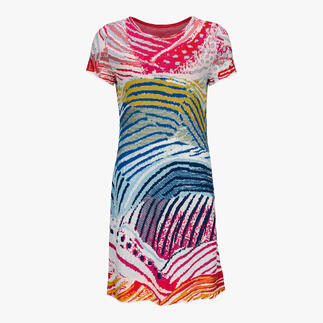 IVKO Jacquard-jurk met kleurrijk patroon