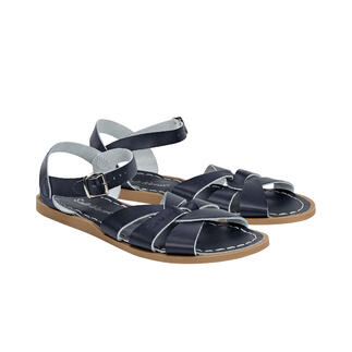Salt-Water leren sandalen in maat 36 en Navy.