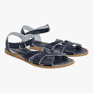 Salt-Water leren sandalen in maat 36 en Navy.