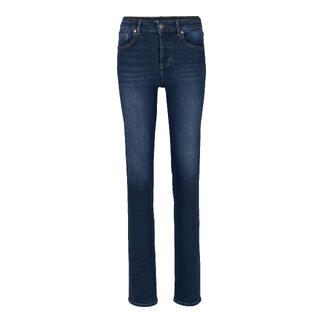Liu Jo straight jeans op een witte achtergrond.