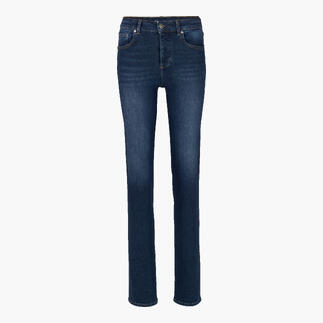 Liu Jo straight jeans op een witte achtergrond.