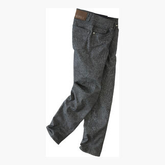 Eurex wollen jeans in grijs, maat 48, ontspannen pasvorm.