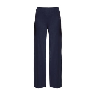 Blauwe Soft-Glam-pantalon van RAPHAELA BY BRAX, voorkant