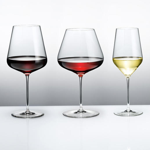 Zalto Denk’Art Bourgogne-glas, Bordeaux-glas of Wittewijnglas Zeer dun, schitterend, optimaal lichtdoorlatend.Tevens stootvast, vaatwasserbestendig & bestand tegen droesem.