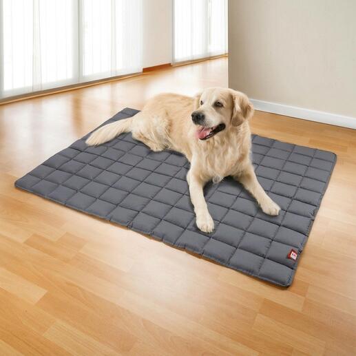 95 graden wasbare hondenmand, grijs, comfortabel en gemakkelijk te onderhouden, perfect voor huisdieren.