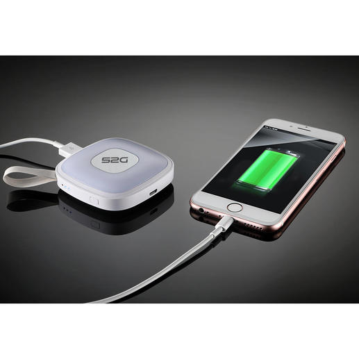 2.000 mAh-oplaadcapaciteit is voldoende voor het helemaal opladen van een smartphone of het opladen van uw e-reader of tablet. 2.000 mAh-oplaadcapaciteit is voldoende voor het helemaal opladen van een smartphone of het opladen van uw e-reader of tablet.