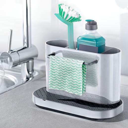 Wasbak-organizer Uw afwasspulletjes netjes, droog en binnen handbereik.