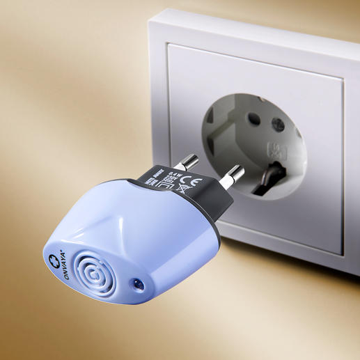 Anti-huisstofmijt-stekker 230 V-apparaat Elimineert de allergieverwekkers door ultrasoon geluid. Schoon, veilig en automatisch.
