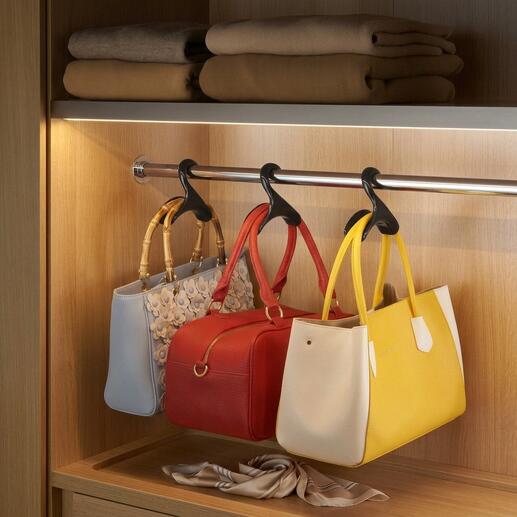 Set van handtas haken met drie handige hangers voor handtassen.