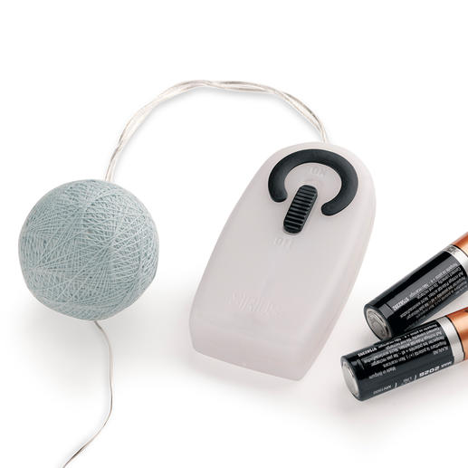 U activeert de leds met de handschakelaar – werkt op batterijen, zonder onhandige kabels. U activeert de leds met de handschakelaar – werkt op batterijen, zonder onhandige kabels.