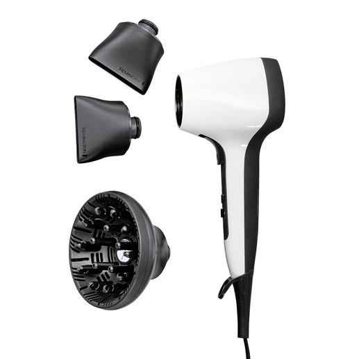 Incl. 2 stylingmondstukken (7 en 11 mm) en diffuser. Incl. 2 stylingmondstukken (7 en 11 mm) en diffuser.