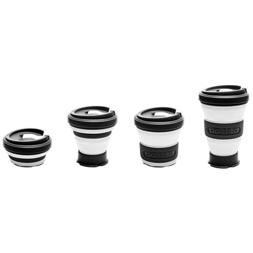 3-voudig vouwmechanisme voor een inhoud van 230, 350 of 475 ml. 3-voudig vouwmechanisme voor een inhoud van 230, 350 of 475 ml.