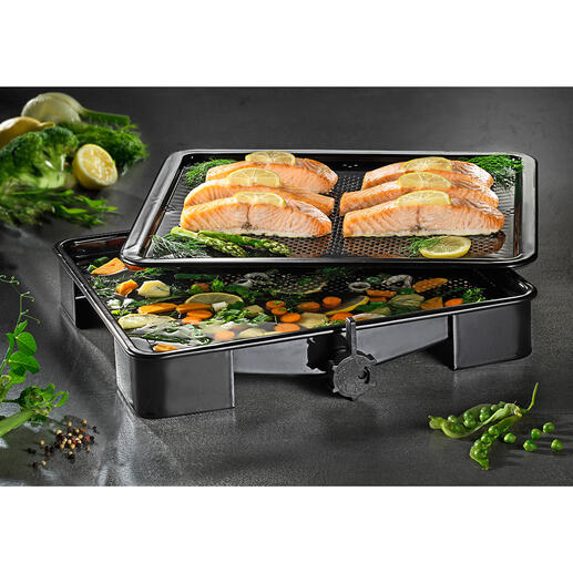 Ook ideaal om te stomen in de oven. Ook ideaal om te stomen in de oven.