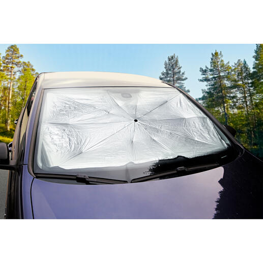 Autozonnescherm Bescherming tegen warmte en uv-straling voor uw auto, makkelijker kan bijna niet.